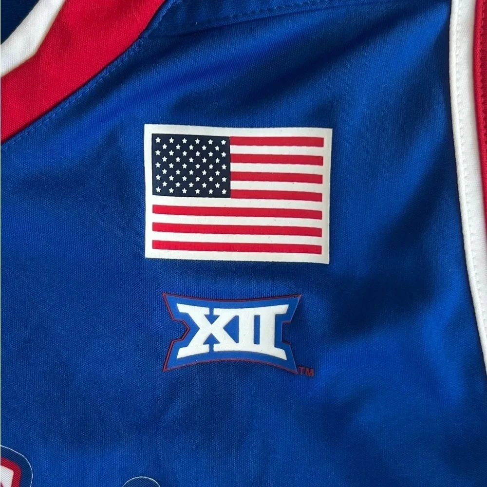 Kansas Jayhawks Adidas Team Basketball Jersey